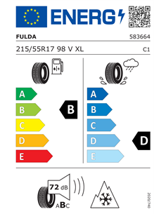 FULDA MULTICONTROL 215/55 R17 98V XL 2