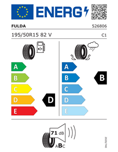 FULDA ECOCONTROL HP 195/50 R15 82V 2