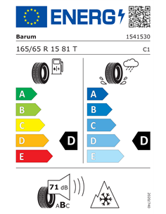 BARUM POLARIS 6 165/65 R15 81T 2