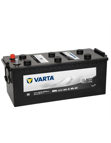 VARTA Promotive Black 12V 120Ah 680A - Borna Tip camion VARTA Promotive Black 12V 120Ah 680A - Borna Tip camion