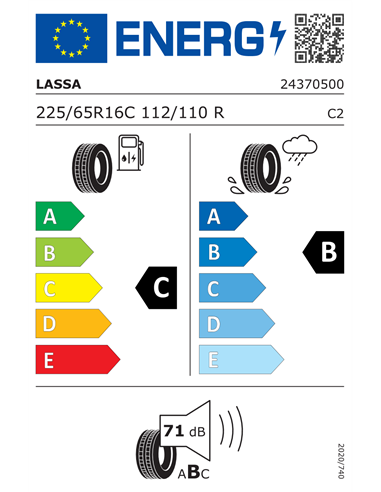 LASSA TRANSWAY 2 225/65 R16C 112/110R