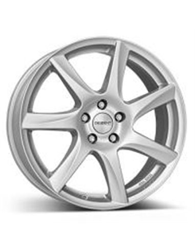 DEZENT TW silver 7Jx17 5x100 ET45 CB60.1