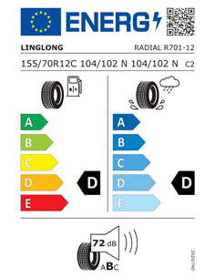 LINGLONG R701 155/70 R12C 104/102N 2