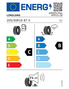 LINGLONG GREEN-MAX HP010 205/50 R16 87V 2