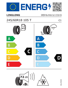 LINGLONG G-M W ICE I-15 SUV 245/60 R18 105T 2