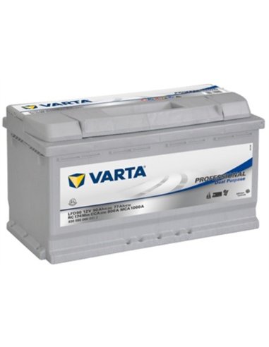 VARTA Professional Dual Purpose LFD9 12V 90Ah 800A - Borna Normala (dreapta +) VARTA Professional Dual Purpose LFD9 12V 90Ah 800A - Borna Normala (dreapta +)