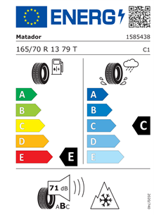 MATADOR MP93 NORDICCA 165/70 R13 79T 2