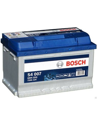 BOSCH S4 12V 72Ah 680A - Borna Normala (dreapta +)