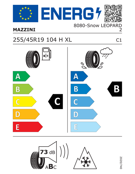 MAZZINI SNOW LEOPARD 2 255/45 R19 104H XL