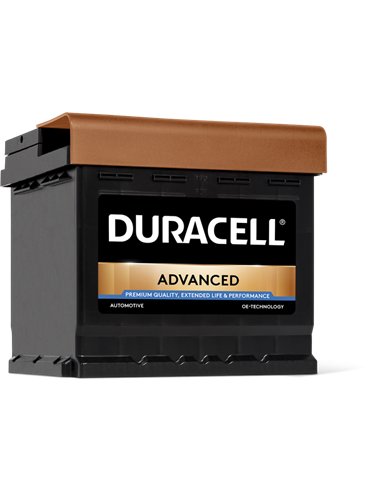 DURACELL Advanced 12V 44Ah 420A - Borna Normala (dreapta +)