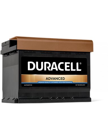 DURACELL Advanced 12V 60Ah 540A - Borna Normala (dreapta +)