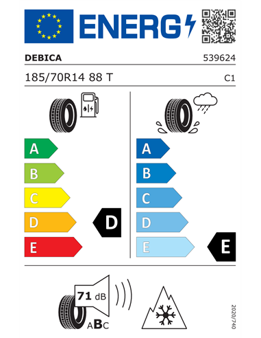 DEBICA NAVIGATOR 2 185/70 R14 88T