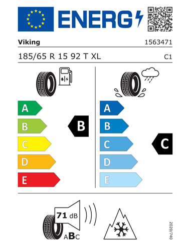 VIKING WINTECH NEWGEN 185/65 R15 92T XL