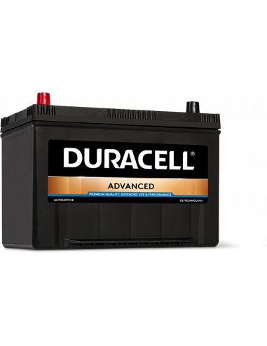 DURACELL Advanced 12V 95Ah 740A - Borna Inversa (stanga +) DURACELL Advanced 12V 95Ah 740A - Borna Inversa (stanga +)