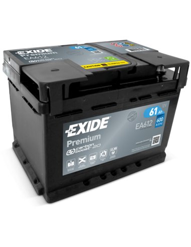 EXIDE PREMIUM 12V 61Ah 600A