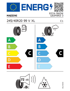 MAZZINI SNOW LEOPARD 3 245/40 R20 99V XL 2