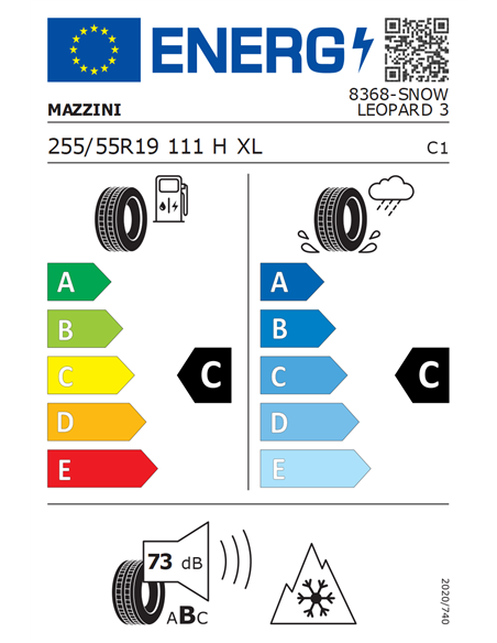 MAZZINI SNOW LEOPARD 3 255/55 R19 111H XL