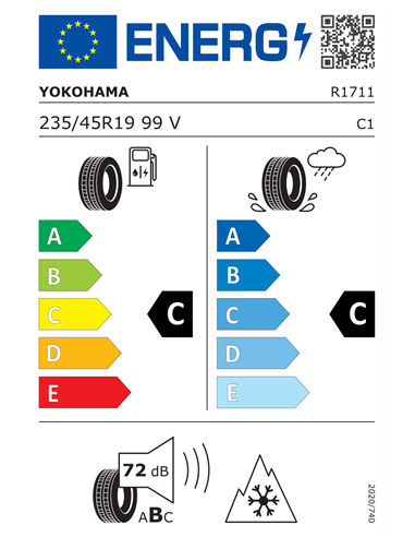 YOKOHAMA BLUEARTHWINTER V905 235/45 R19 99V