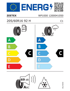 ZEETEX WP1000 205/60 R16 92H 2