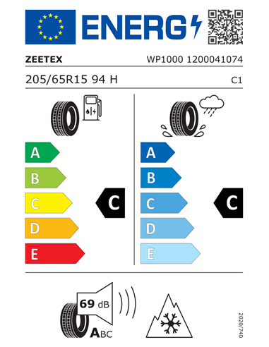 ZEETEX WP1000 205/65 R15 94H