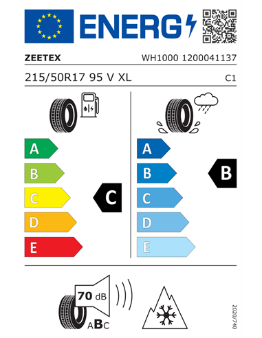 ZEETEX WH1000 215/50 R17 95V XL ZEETEX WH1000 215/50 R17 95V XL