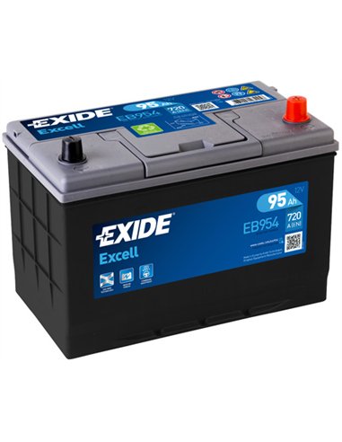 EXIDE EXCELL ASIA 12V 95Ah 720A