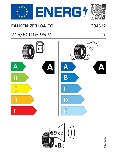 FALKEN ZIEX ZE310AEC 215/60 R16 95V