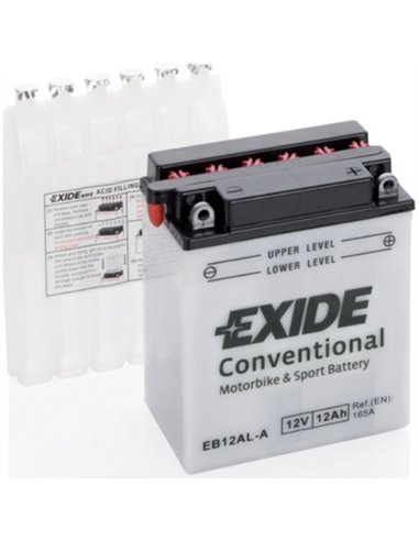 EXIDE CONVENTIONAL moto 12V 12Ah 165A