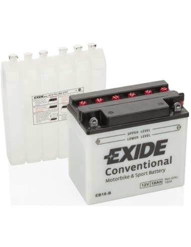 EXIDE CONVENTIONAL moto 12V 19Ah 190A - Borna Inversa (stanga +)