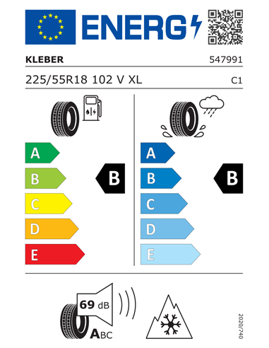 KLEBER QUADRAXER SUV 225/55 R18 102V XL