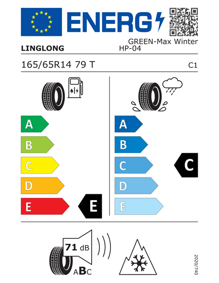 LINGLONG GREEN-MAX WINTER HP 165/65 R14 79T