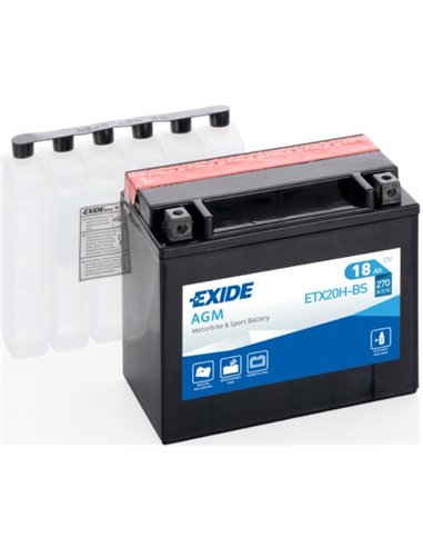 EXIDE AGM - moto START-STOP 12V 18Ah 270A