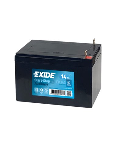 EXIDE START-STOP AUXILIARY 12V 14Ah 80A