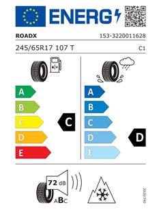 ROADX RXFROST WH12 245/65 R17 107T 2
