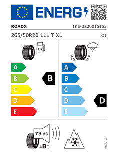 ROADX RXQUEST AT21 265/50 R20 111T XL 2