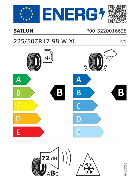 SAILUN ATREZZO 4SEASONS PRO 225/50 R17 98W XL