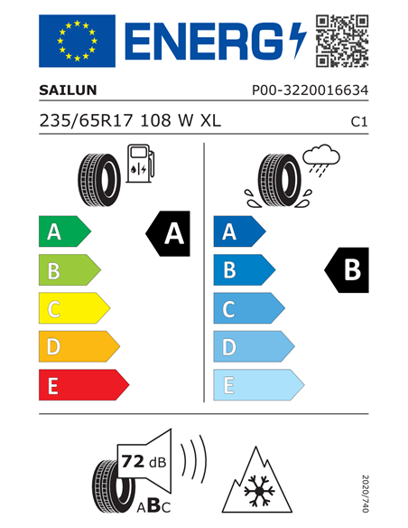 SAILUN ATREZZO 4SEASONS PRO 235/65 R17 108W XL