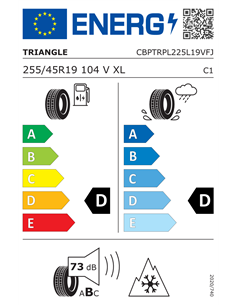 TRIANGLE SNOWLINK PL02 255/45 R19 104V XL 2