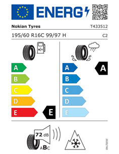 NOKIAN SEASONPROOF C1 195/60 R16C 99/97H 2
