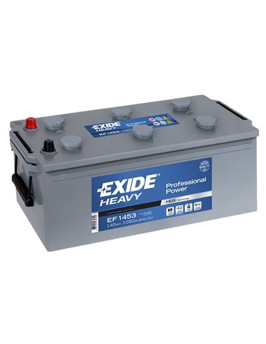 EXIDE PROFESSIONAL 12V 145Ah 900A - Borna Inversa (stanga +) EXIDE PROFESSIONAL 12V 145Ah 900A - Borna Inversa (stanga +)
