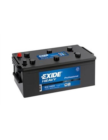 EXIDE PROFESSIONAL 12V 140Ah 800A - Borna Tip camion