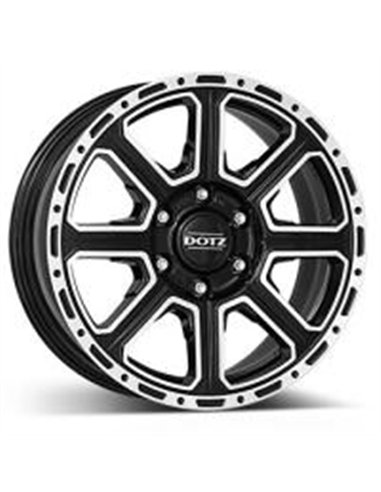 DOTZ Kalahari dark 8Jx17 6x139.7 ET20 CB106.1