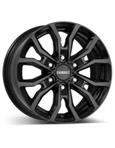 DEZENT KC black 7.5Jx18 6x139.7 ET25 CB106.1