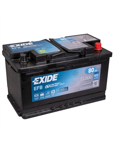 EXIDE EFB START-STOP 12V 80Ah 720A