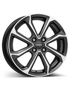 DEZENT KT dark 6Jx15 4x100 ET51 CB54.1