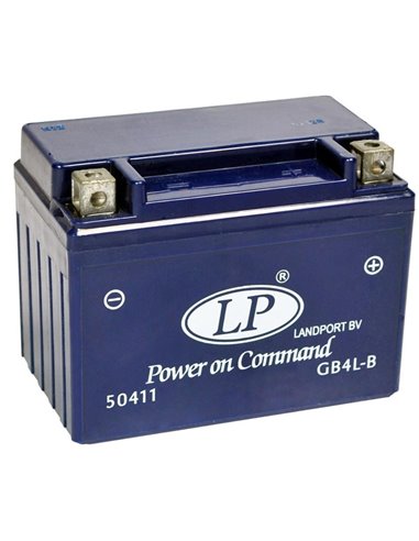 LANDPORT GEL Power on Command - moto 12V 4Ah - Borna Normala (dreapta +)