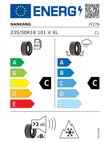 NANKANG SV-3 235/50 R18 101V XL NANKANG SV-3 235/50 R18 101V XL
