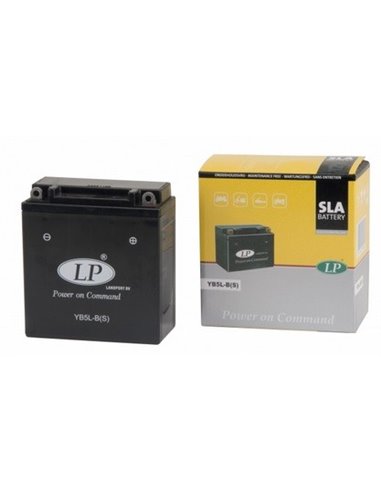 LANDPORT GEL Power on Command - moto 12V 5Ah - Borna Normala (dreapta +)