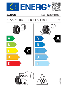 SAILUN COMMERCIO 4 SEASONS 215/75 R16C 116/114R 2