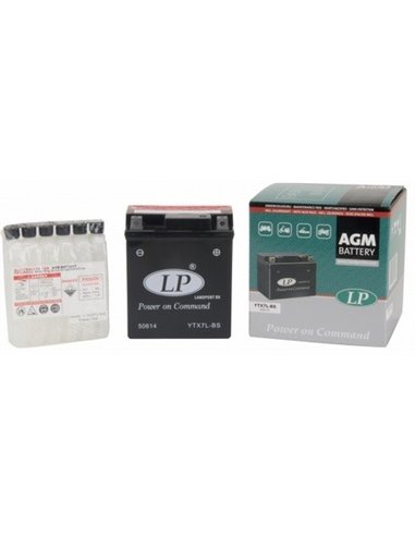LANDPORT AGM - moto - Power on Command START-STOP 12V 6Ah